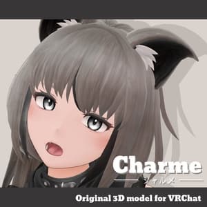 VRChat向け3Dモデル「シャルメ」