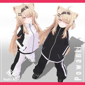 「エク」専用【3D衣装モデル】ポワニー / Powanii