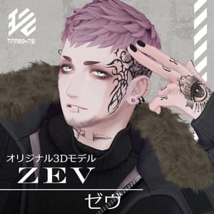 オリジナル3Dモデル『Zev/ゼヴ』