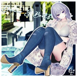 21アバター対応『Denim G Boots』