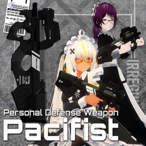 【オリジナル3Dモデル】Pacifist-パシフィスト-【Personal Defense Weapon】