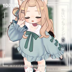 【VRC想定】FUA_clothes_2_Avatar