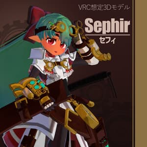 【オリジナル3Dモデル】セフィ 〈Sephir〉.ver3.7.22