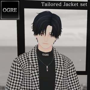 【VRC衣装】OGREテーラードジャケットセット/Tailored Jacket