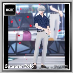 【VRC衣装】OGRE_Summer Polo / ポロシャツ