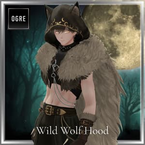 【VRC衣装】OGRE_Wild Wolf Hood