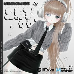 ❰Setup❱ 13アバター対応 Set_001 spring knit setup