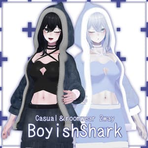 【13アバター対応】BoyishShark【MA設定済み】