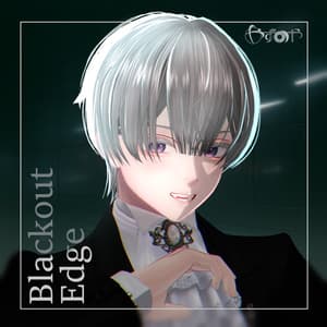 【6アバター対応】Blackout Edge Hair【VRChat】