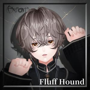 【10アバター対応】Fluff Hound【VRChat】