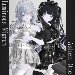 【 #Ashenclothes】Luminous†Nigrum【VRChat】 17Avatar対応
