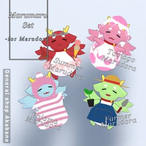 【まるどらよう】まるどらいしょう4しゅせっと