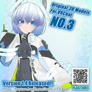 VRChat向けオリジナル3Dモデル 「NO.3」