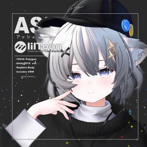 【オリジナル3Dモデル】 アッシュ (ASH)◆セフィラ共通素体