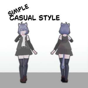 【VRC想定】simple casual style