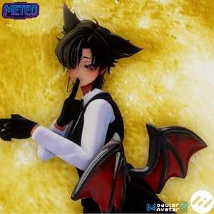 【MA対応14アバター】ぽんっとデビルウィング【感謝企画】