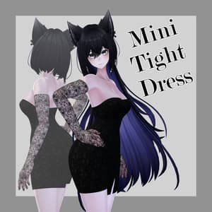 MiniTightDress ミニタイトドレス