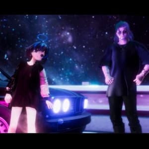 「BLVK Oversize Jacket & Tees」オリジナル3Dモデル