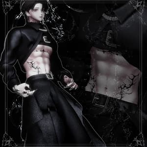 【19アバター対応】「Velo di Notte」オリジナル3Dモデル