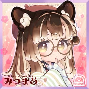 オリジナル3Dモデル*みつまめ Mitsumame