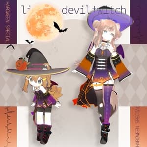 【11アバター対応】小悪魔ウィッチ