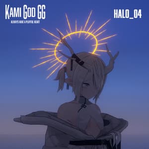 【VRChat想定】PB対応 神GODヘイロー04 天使の輪 / Angel halo