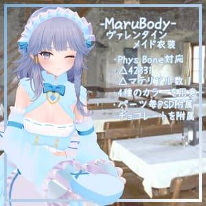 MaruBody対応衣装 【バレンタインメイド衣装】