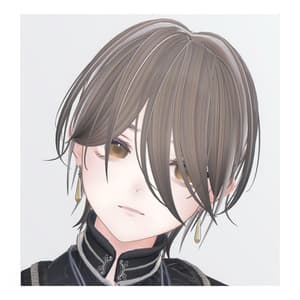 【14Avatar】Noir Mist Hair