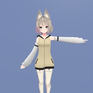 『京狐』さん用パーカー&アームウォーマー