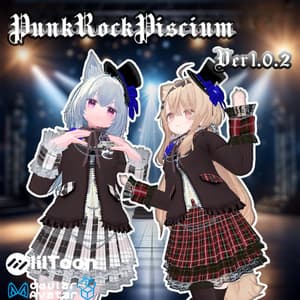 【44アバター対応】PunkRock PisciumVer1.0.2【複数アバター対応】
