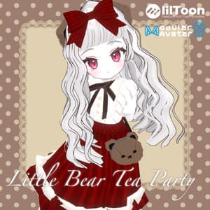Little Bear Tea Party🧸🫖【3アバター対応】