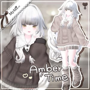【複数アバター対応】AmberTime【VRChat向け衣装】