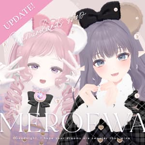MEROFWA-ふわりくまカチューシャ-
