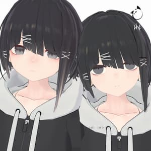 【オリジナル3Dモデル】アングラの子Ver3.0~4.2