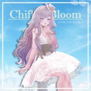 【ルミナ、Lurie、ヒビキ追加対応セール】Chiffon_Bloom【11アバター ルミナ、Lurie、、ヒビキ、Eku、しなの、ルミナ、マヌカ、真央、瑞希、rurune、凪、Lumia対応】