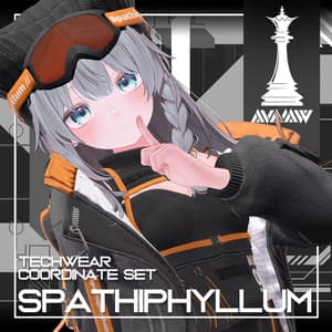 🔥🖤 BLACK FRIDAY セール! 12/1 まで 🖤🔥 【10アバター対応】TechWear-Spathiphyllum- スパティフィラム #TW_Spathiphyllum