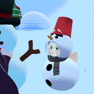 【無料】ゆきだるま衣装【Renewalロポリこん対応】