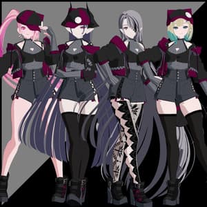 【SBOシリーズ共通衣装】ExCostume Ver.1.1.0【ModularAvatar対応】