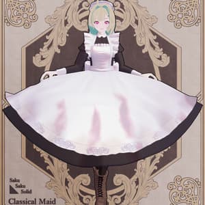 【SALE】【複数アバター対応】SSS ClassicalMaid Ver 1.1.0【汎用衣装】