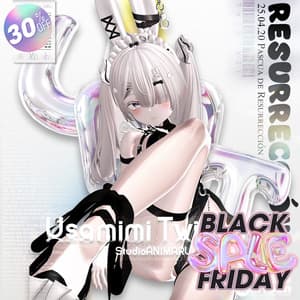 【14アバター対応】 Usamimi TwinTail