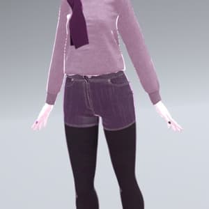 【無料】Acoちゃん衣装 AO02