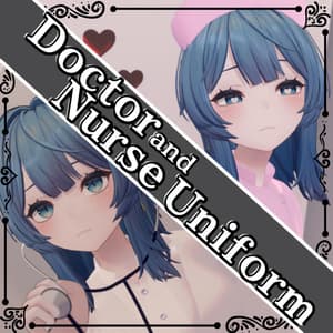 まるぼでぃ対応 Doctor and Nurse Uniform + Doctor Set #MARUBODY