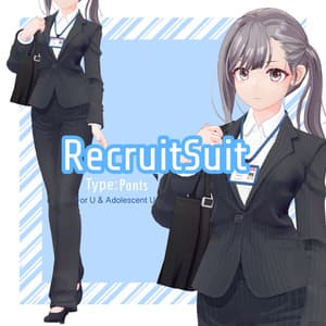 リクルートスーツセット:パンツタイプ