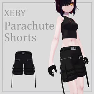 【XEBY】パラシュートショーツ