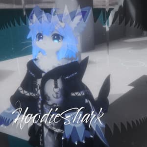 HoodieShark【Chalo, Ku_Re対応】サメパーカー