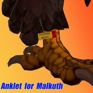 【マルクトちゃん専用アクセサリー】アンクレット(足輪)