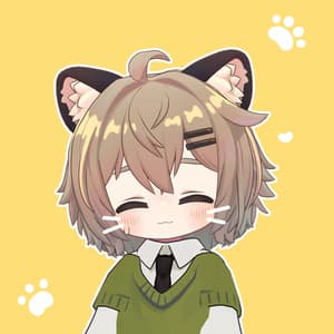 チョコショートヘア【16アバター対応】