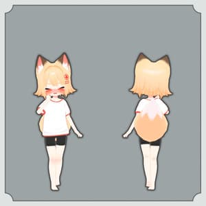 きなこ スパッツ