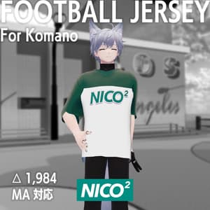 【狛乃専用】NICO2 フットボールジャージ