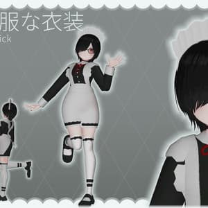 ソルシエル素体想定衣装「メイド服な衣装」